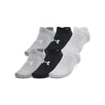 thumbnail image 4 of Calcetas Under Armour Essential No Show Unisex Paquete de 6 en Negro, 4 of 4