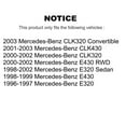 thumbnail image 2 of SIM Front Rear Semi-Metallic Brake Pads Kit for Car Mercedes-Benz E320 CLK320 CLK430 E430 KSM-100371, 2 of 8