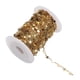 thumbnail image 5 of Cadena de eslabones de estrella de 1 metro, cadena envuelta en alambre con cadena de cable de carrete para manualidades, pulseras, fiestas, collares, Dorado Macarena Cadenas de eslabones de estrella, 5 of 8