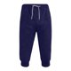 thumbnail image 3 of Pantalones cortos casuales de algodón qucoqpe para hombre, pantalones capri 3/4 para correr, transpirables, por debajo de la rodilla, con dos bolsillos, 3 of 5