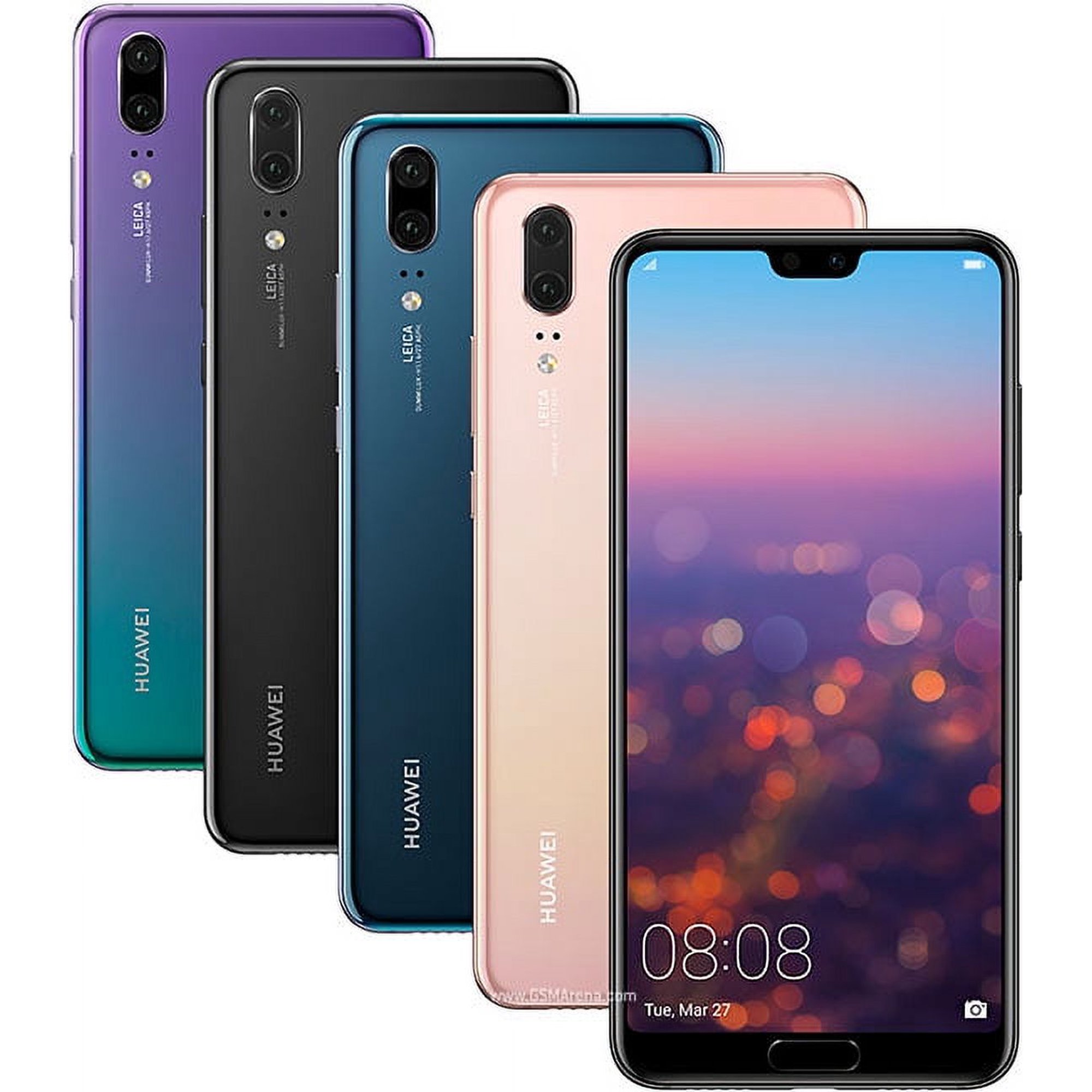 Huawei P20 EML-L09 128GB Black Color Unlocked Smartphone