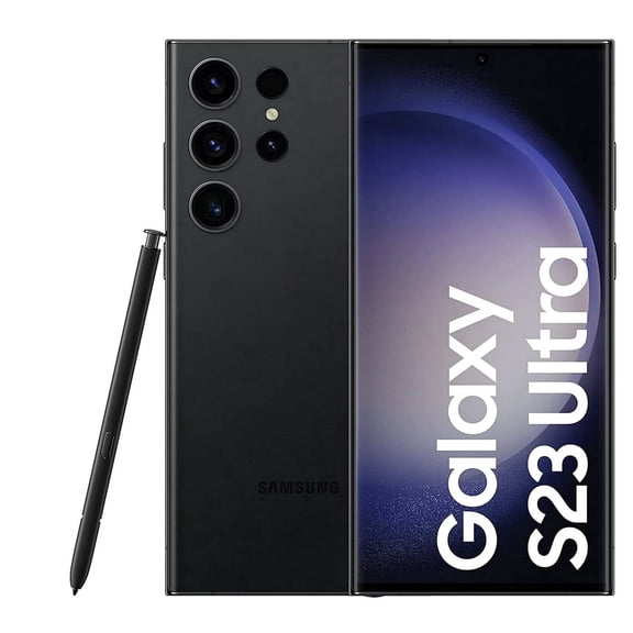 Pre-Owned SAMSUNG Galaxy S23 Ultra Cell Phone, Factory Unlocked Android Smartphone, 256GB, 200MP Camera, Night Mode, Long Battery Life, S Pen, US Version, 2023, Phantom Black