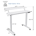 thumbnail image 2 of Costway Électrique 2-Tier Debout Bureau Mobile Siège Hauteur de Bureau Réglable, 2 of 10
