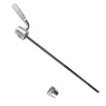 thumbnail image 4 of Yucurem Quick Release Skewer Part Supplies for Trainer Bike Cycling Back Rear Wheel Tire Bicycle Tires (Silver), 4 of 10