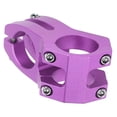 thumbnail image 1 of Tige de Guidon Creuse en Alliage d'Aluminium, Accessoires de Vélo Tige Courte Résistante à la Corrosion pour Atelier de Réparation de Vélos Maison Noir, Rouge, Doré, Bleu, Violet, 1 of 7