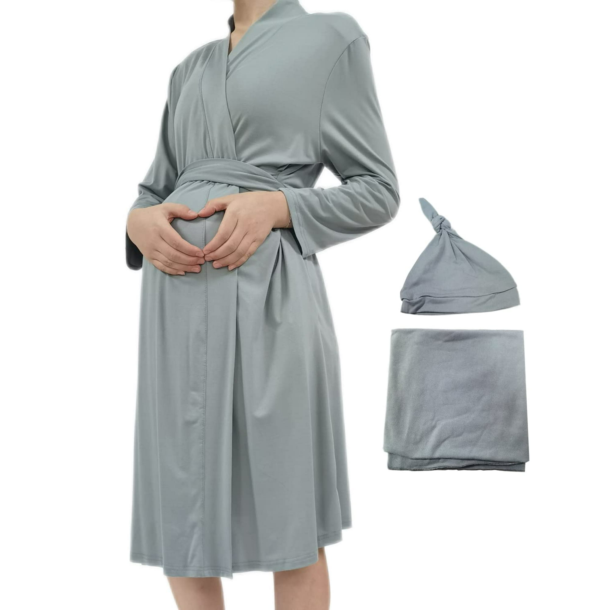 Delivery gown and matching swaddle new arrivals