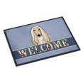 thumbnail image 1 of ""Caroline'S Treasures Bb1430Mat Alfombra De Bienvenida Para Interiores O Exteriores Con Diseño De Sabueso Afgano, 18 X 27"""" Multicolor"", 1 of 1