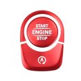 thumbnail image 1 of Motor Arranque Parada Botón Cubierta Pegatina Kit para Mercedes Benz Rojo, 1 of 1