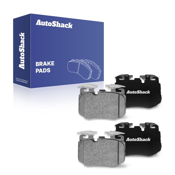 AutoShack Front Ceramic Brake Pad Set for BMW, X5 2019-2025 X7 2019-2025 i4 2022-2025 540i xDrive 2017-2023 530e 2019-2023 530e xDrive 2019-2023 Alpina XB7 2021-2025, RWD AWD L4 2.0L L6 3.0L V8 4.4L