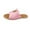 Pink, variant on Samickarr Summer Slippers For Women Indoor And Outdoor Wide Women's Flat Shoes Ladies Beach Sandals Summer Non-Slip Causal Slippers