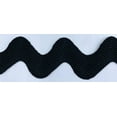thumbnail image 2 of Black 1-1/2" Giant Jumbo Ric Rac, 2 of 3