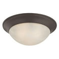 thumbnail image 2 of Cornerstone 3 Light Flush Mount in Brushed Nickel, 2 of 2