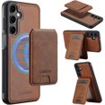 thumbnail image 1 of LC.IMEEKE L3 For Samsung Galaxy A15 4G 5G Magnetic Case Detachable Card Holder Leather TPU Mobile Co, 1 of 5