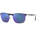 thumbnail image 2 of Ray Ban Blue Chromance Square Unisex Sunglasses RB3686 92044L 57, 2 of 7
