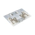 thumbnail image 3 of MKHERT Funny Polar Bear Playing Snowball Animal Doormat Rug Home Decor Floor Mat Bath Mat 30x18 inch, 3 of 3