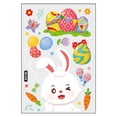 thumbnail image 2 of CoreLiving Spring Window Clings for Glass Windows, Easter Decorations Featuring Bunnies Easter Eggs Gnomes and Radishes for Vibrant Holiday Display at Home or Office, 2 of 8