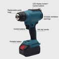 thumbnail image 4 of Hot  Heat , Hot   Kit 300W Rechargeable Cordless Fast Heating  for Shrink Wrapping, 4 of 8