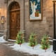 thumbnail image 5 of Decoración del hogar, Otra decoración, Mini árbol de Navidad artificial con estaca de tierra de pinos rojos y cedro de dos tonos, decoraciones de plantas artificiales, piñas rojas artificiales, insert, 5 of 9