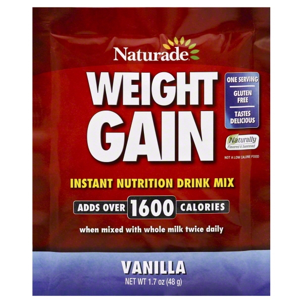 Prevention Naturade Weight Gain Drink Mix, 1.7 oz