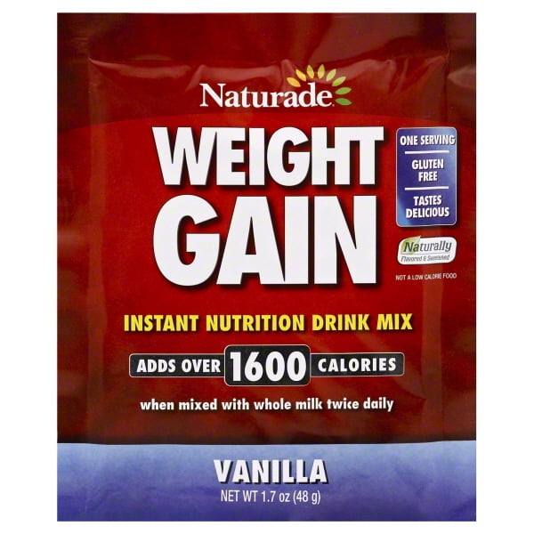 Prevention Naturade Weight Gain Drink Mix, 1.7 oz