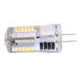 thumbnail image 3 of Bombilla G4 57LED 5W 500LM Bi Pin Bombilla no regulable para lámpara de araña AC/DC 12V Blanco frío 6000-6500K, 3 of 5