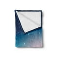 thumbnail image 2 of Universe Soft Flannel Fleece Throw Blanket, Horizontal Image of Nebula with Planet Earth Moon and Asteroids, Cozy Plush for Indoor and Outdoor Use, 70" x 90", Multicolor, by Ambesonne, 2 of 5