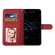 thumbnail image 2 of For Xiaomi Redmi Note 14 4G (164.84x78.15x8.16mm) Case Leather Stand Protective Phone Cover - Black, 2 of 5