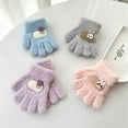 thumbnail image 5 of 1-3 Year Toddler Winter Gloves Thicken Warm Infants Baby Mittens Comfortable and Windproof Essential for Outdoor Play, 5 of 7