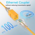 thumbnail image 2 of Acoplador Keystone Sokqovt CAT6 RJ45 (paquete de 24) naranja, 2 of 7