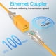 thumbnail image 2 of Acoplador Keystone Sokqovt CAT6 RJ45 (paquete de 24) naranja, 2 of 7