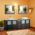 thumbnail image 5 of Vanity Art VA3136-96E 96 in. Double Sink Bathroom Vanity Set, Espresso, 5 of 5