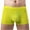 Yellow, variant on Mens Underwear Men's Boxer Three Points Shorts Mesh Sexy Breathable Panties