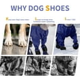 thumbnail image 4 of Breathable Soft-Soled Dog Shoes & Pants Set - All-Season Anti-Dirty Pet Footwear for Small & Medium Dogs, Waterproof Lightweight Dog Booties, Durable Pet Outdoor Protection Accessory, XL, 4 of 5