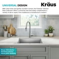 thumbnail image 5 of KRAUS Fairlane 25” Undermount Single Bowl 18-Gauge Stainless Steel Kitchen Sink, 5 of 7