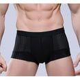 thumbnail image 5 of Caleçons Boxeurs pour Hommes, sous-Vêtements à Pochette de Maintien, sous-Vêtements Respirants, 5 of 5