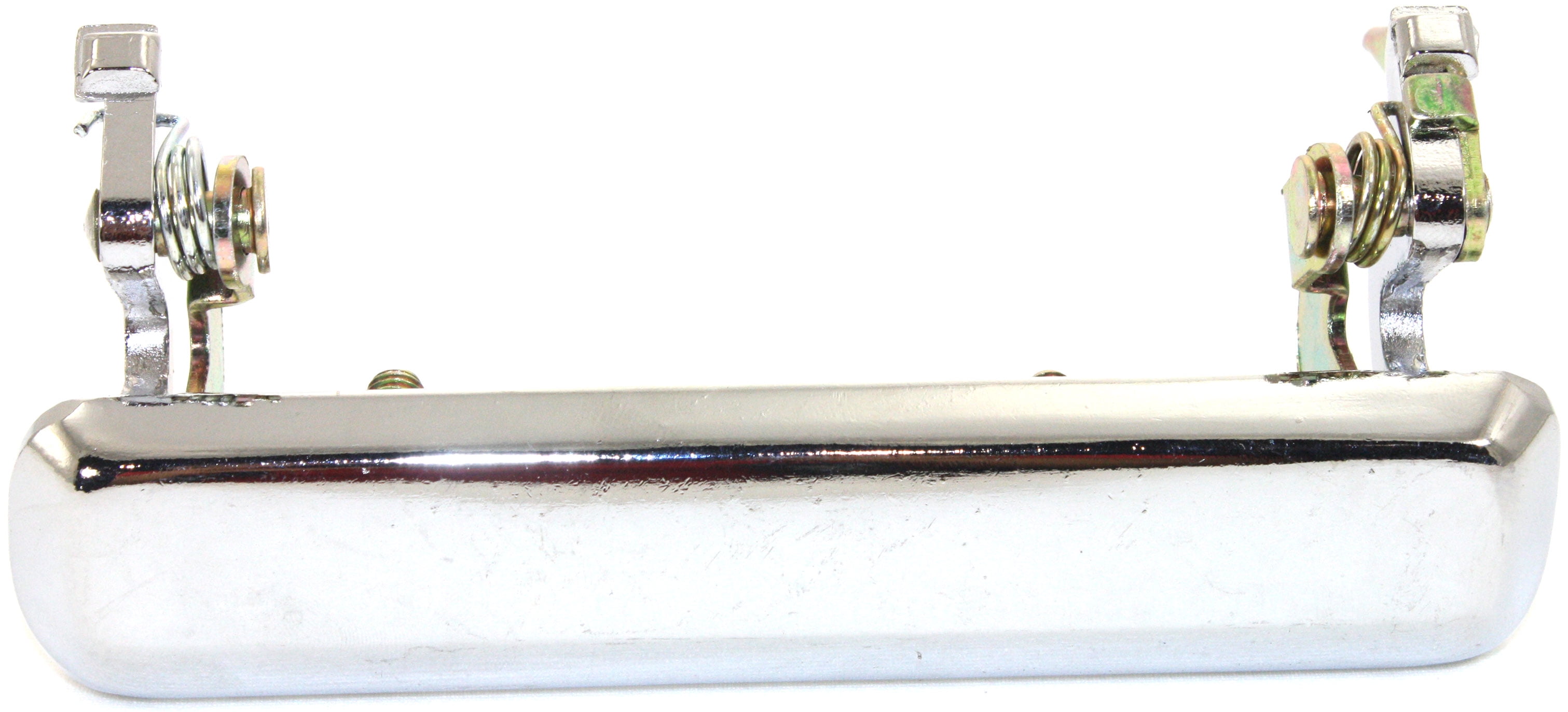 Replacement 896 Exterior Door Handle Compatible with 1980-1986 Nissan 720 Front, Left Driver Chrome