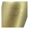 thumbnail image 3 of Little Family Members Pet Cremation Urn Engraved Stainless Steel Medium Gold D1, 3 of 5