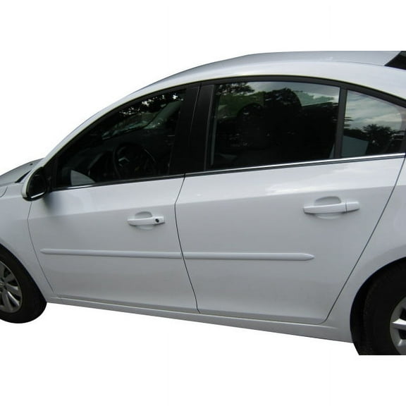 Body Side Moldings made for the Chevrolet Cruze Painted in the Factory Paint Code of Your Choice 121V