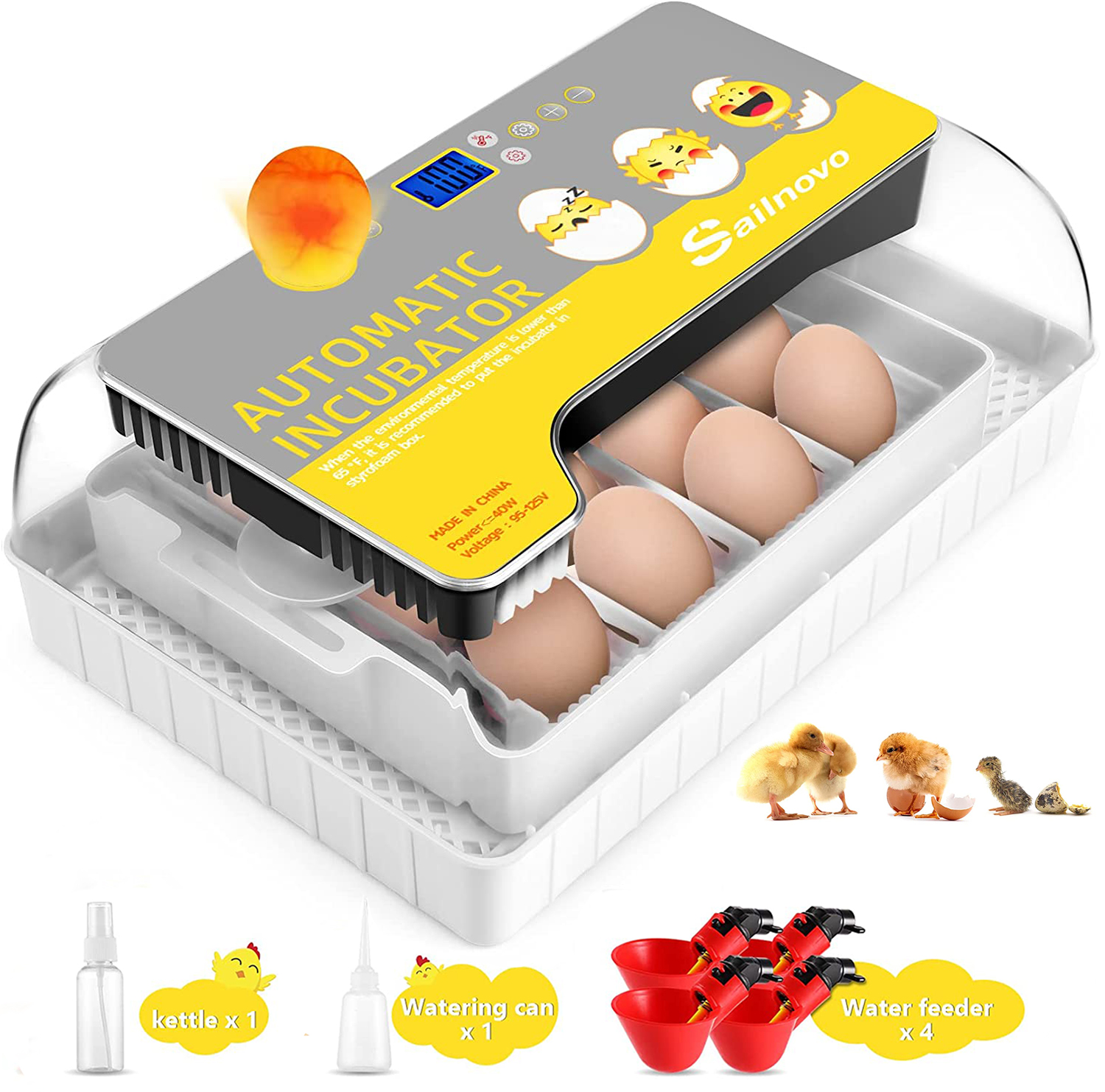 Digital Automatic 1224 Eggs Incubator, Automatic Egg Turning