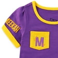 thumbnail image 4 of Blippi Meekah Short Sleeve T-Shirt with Headband (Girls), 2 Piece Set, Sizes 2T-5, 4 of 6