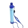 thumbnail image 4 of Juego de pajitas para filtro de agua al aire libre Kit de equipo de supervivencia de filtración Abanopi Azul/Mochilero, 4 of 5