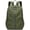 dark green, variant on AoDai Compact folding backpack with multiple compartments and large capacity for commuting. Outdoor travel and leisure backpack suitable for students.