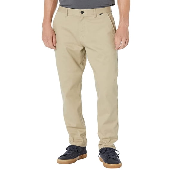Hurley MPT0001170H23536IN Worker Icon Pants Khaki 36 Khaki 36IN