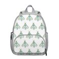 thumbnail image 1 of Bee Lovers Student Backpack – Honeybee Cartoon Pattern With Cute Bumble Bee Print And Yellow Hive Artistic Design, 1 of 6