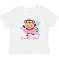 thumbnail image 3 of Inktastic Monkey Love Tutu Dance Girls Baby T-Shirt, 3 of 5