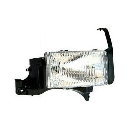 Left Driver Side Headlight Assembly - Compatible with 1994 - 2002 Dodge Ram 2500 1995 1996 1997 1998 1999 2000 2001