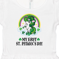 thumbnail image 4 of Inktastic Unicorn 1st St Patricks Day Irish Girls Baby Dress, 4 of 5