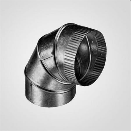 Lindemann 350203 3 Inch x 90 Degree Elbow Galvanized Pipe 