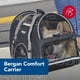 thumbnail image 4 of Transportín para mascotas Coastal Pet Bergan Comfort negro y gris, 4 of 9