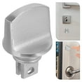 thumbnail image 3 of ELAYARD Lock Door Knob For Bedroom Door Knob Stainless Steel Lockable Bedroom Privacy 1Set, 3 of 7